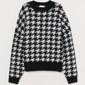 H&M Houndstooth Sweater